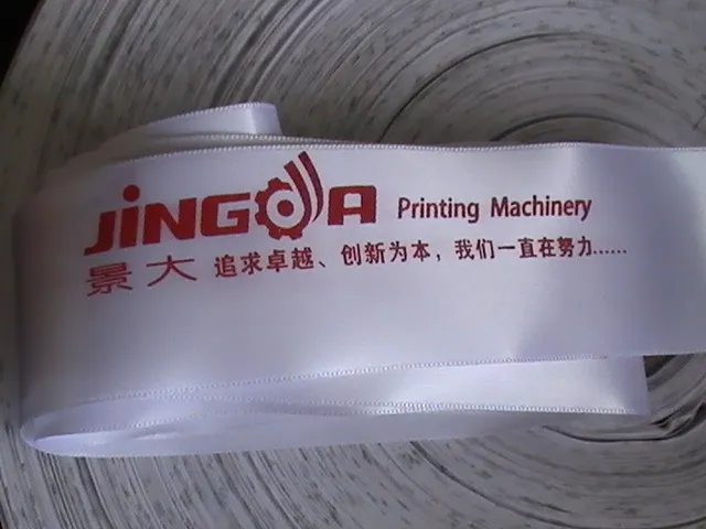 (JDZ-2001) Fully Automatic Silk Screen Printing Machine for Cotton, Grosgrain Ribbon, Elastic Tape / One Color Serigrafia Printer