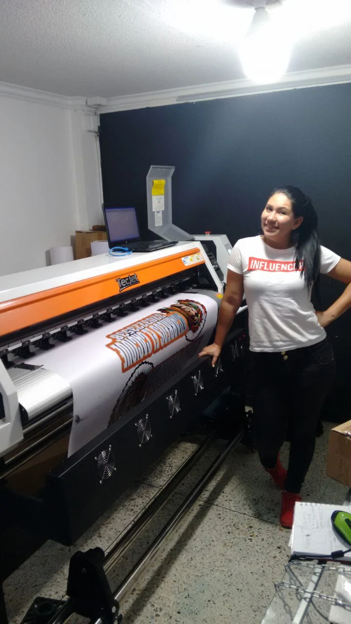 1.6m 1440dpi Flex Banner Eco Solvent Printer with Dx5 Print Head