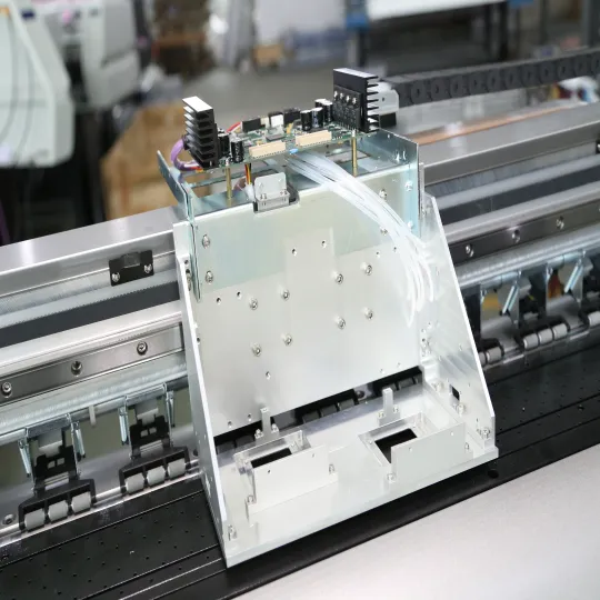 1.8m 6feet Canvas Printing Machine with Two Epson Dx7 Printhead