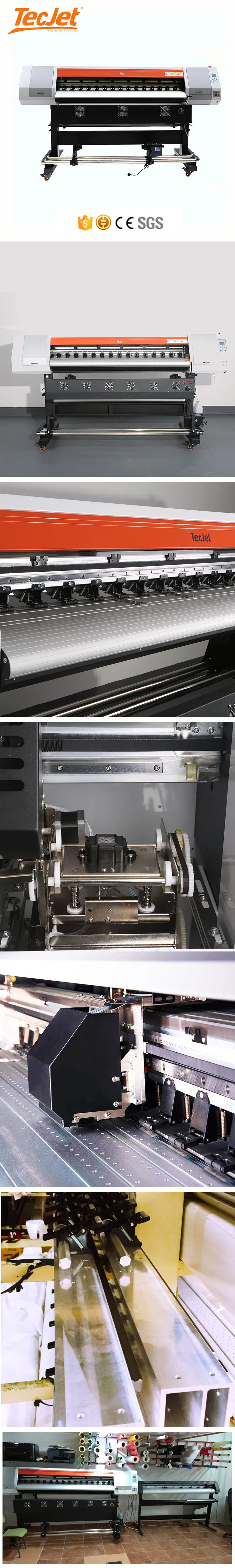 1.8m Best Chinese Direct to Polyester Fabric Industrial Dye Sublimation Inkjet Printing Plotter Printer Machine for Sale