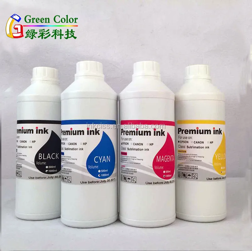 1000ml Wholesale Price Print Effect Dye Sublimation Ink for Epson Sublimation Ink Heat Transfer Ink