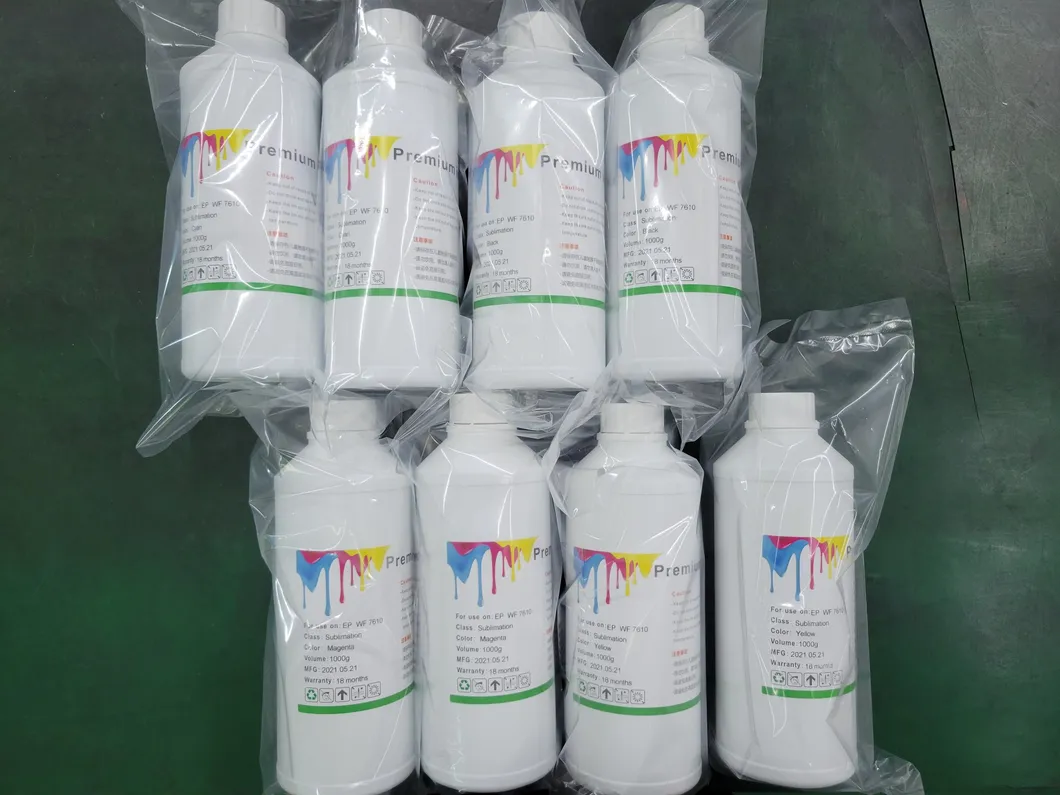 1000ml Wholesale Price Print Effect Dye Sublimation Ink for Epson Sublimation Ink Heat Transfer Ink