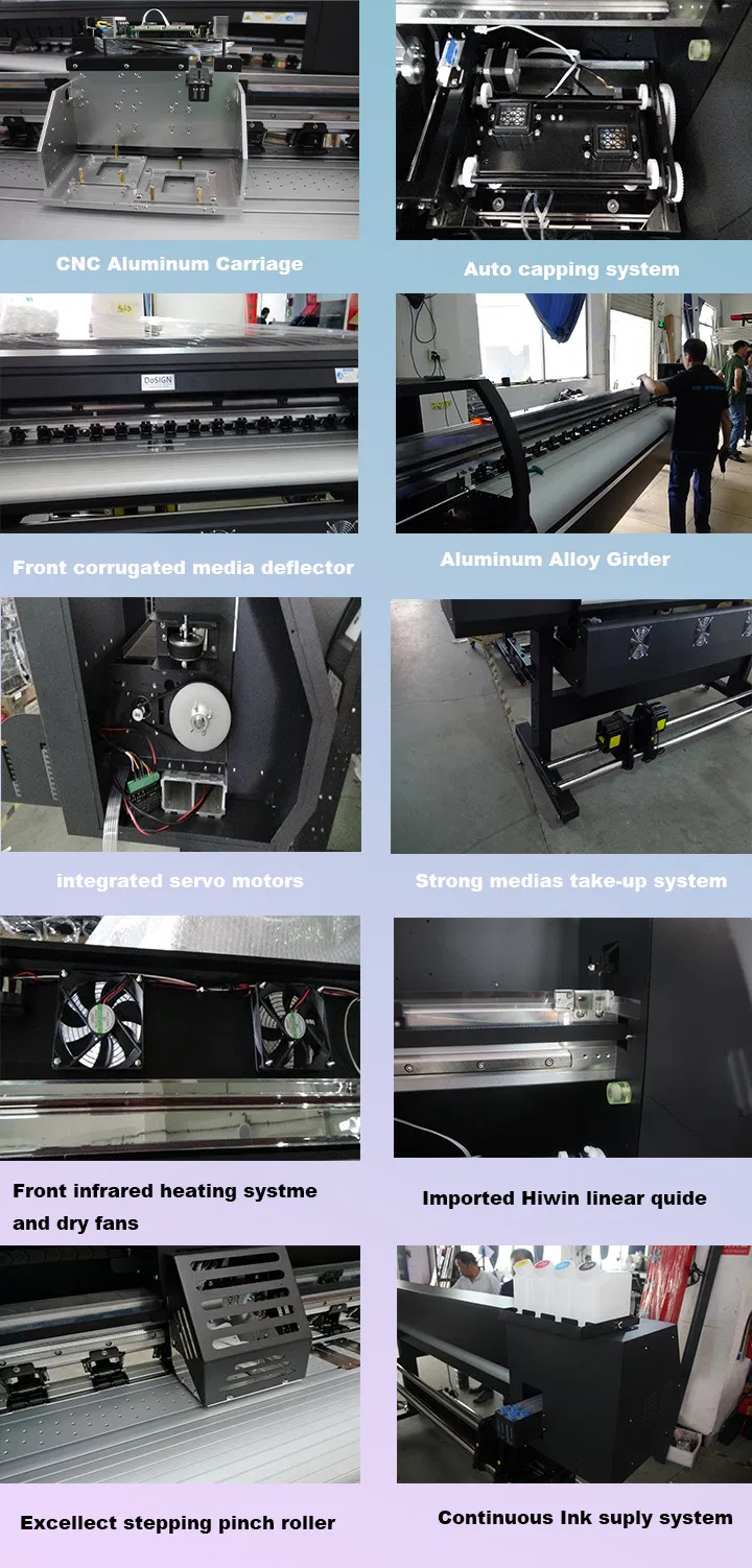 2.6m 8FT Large Format Machine That Prints Banners Stickers PVC Sav Canvas