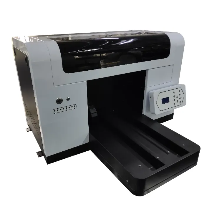 2 Dx10 Heads UV Flatbed Printer Small Digital Photo Printing Machine