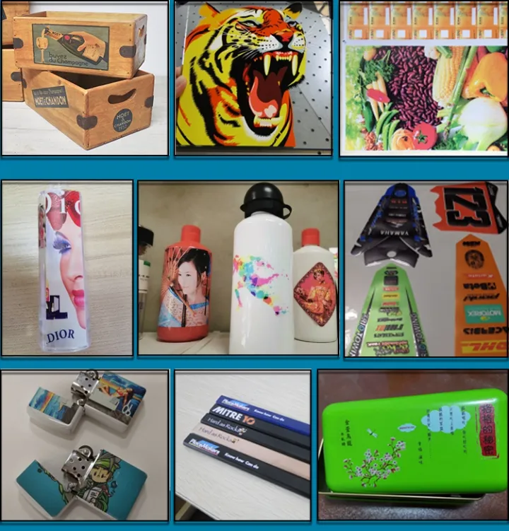2 Dx10 Heads UV Flatbed Printer Small Digital Photo Printing Machine