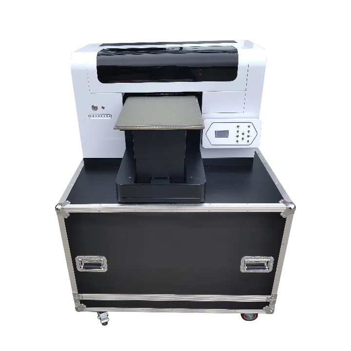2 Dx10 Heads UV Flatbed Printer Small Digital Photo Printing Machine
