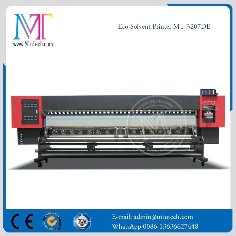 3.2m Dx5 Eco Solvent Printer Inkjet Printer for 1440 *1440dpi Resolution