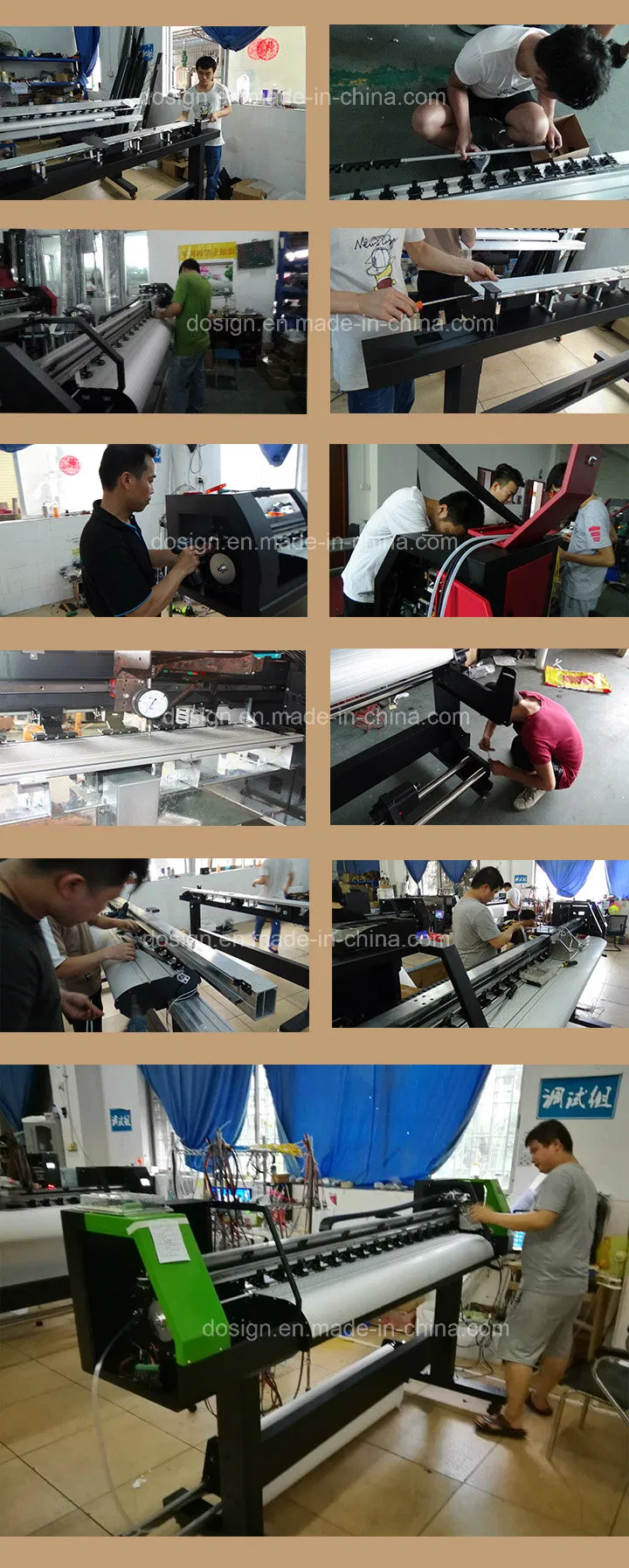 5feet 6feet Digital Vinyl Printer Plotter XP600 Dx5 Plotter Inkjet Printer