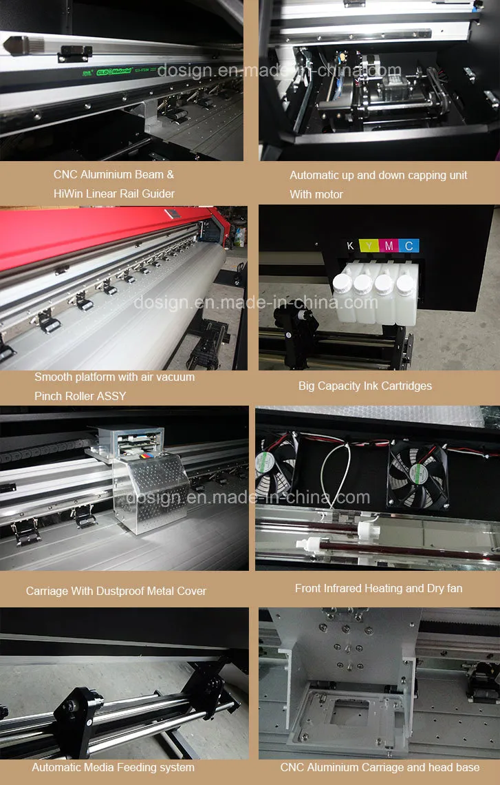 5feet 6feet Digital Vinyl Printer Plotter XP600 Dx5 Plotter Inkjet Printer