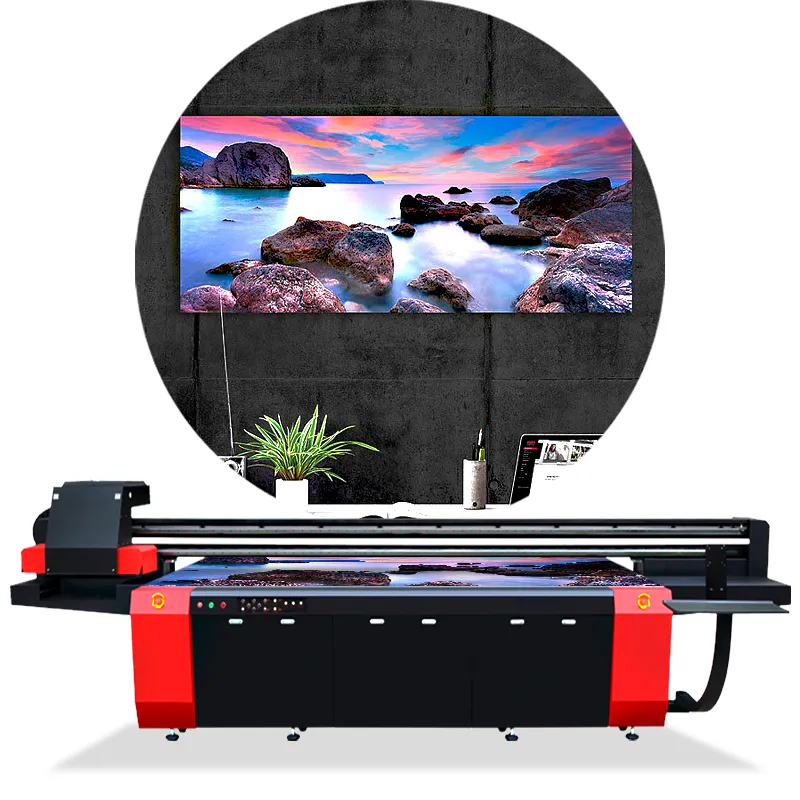 720 *1200dpi LED UV Lamp Wide Format Corrugated Box Digital Printer