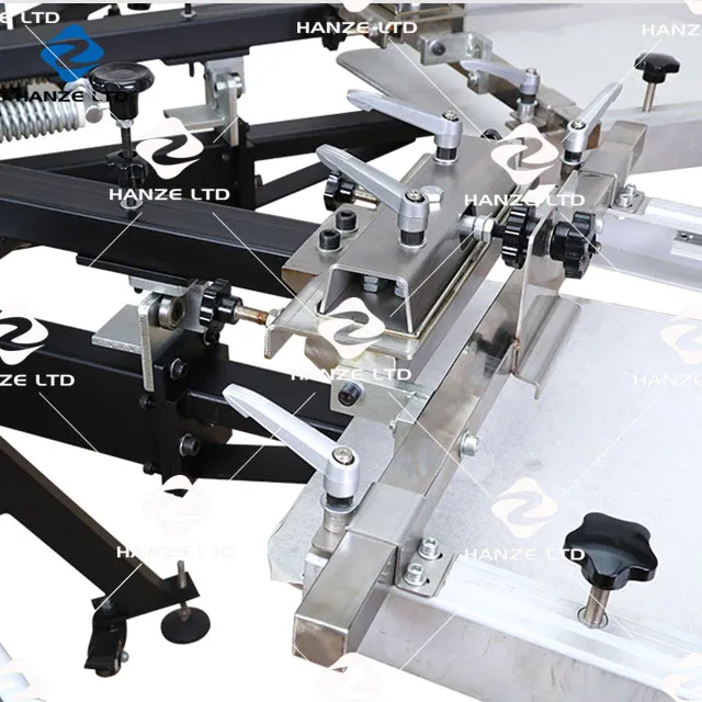 8 Color 8 Station Silk Screen Printing Machine Press