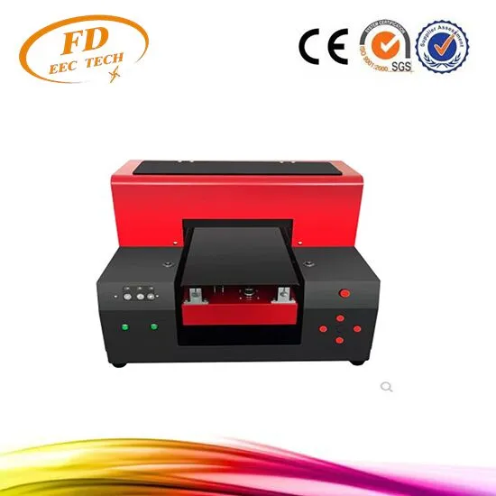 A4 Smart Card UV 3D Flat Bed Wholesale Printer for T-Shirt