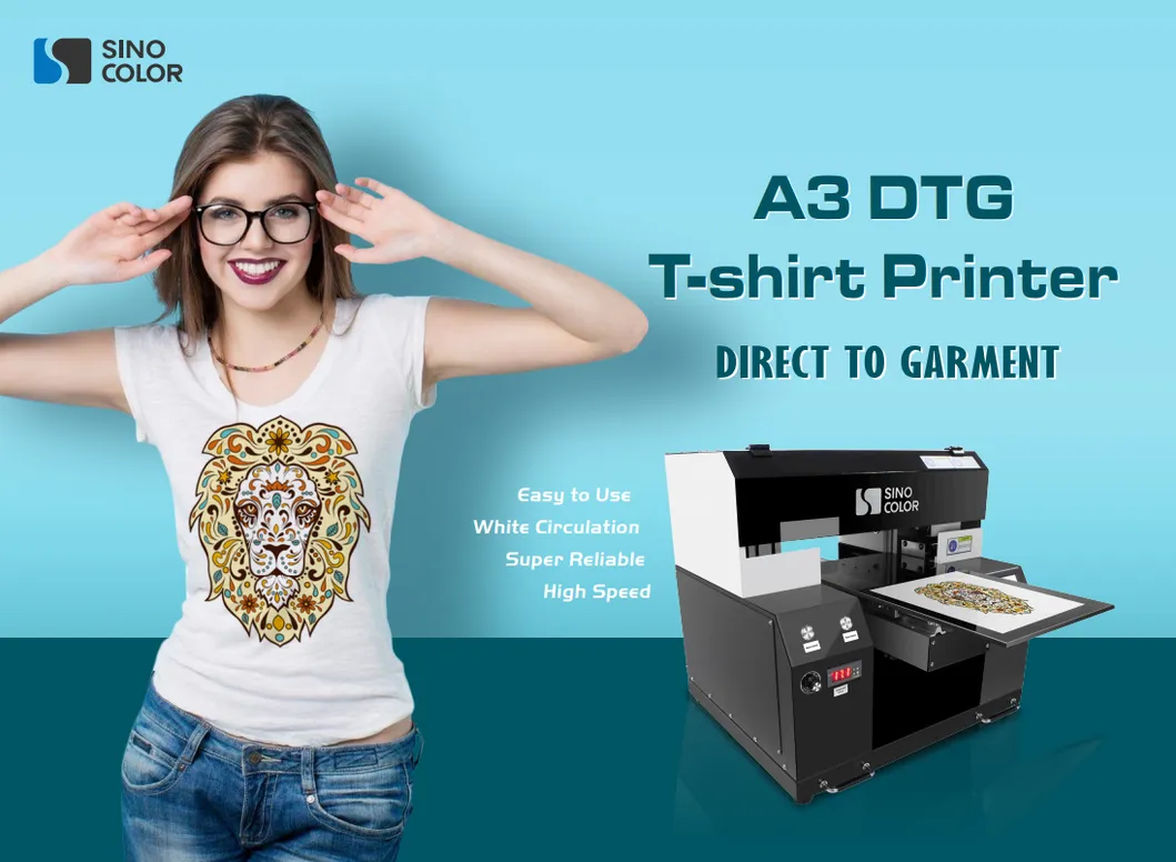 Cheap 30*40cm T Shirts Custom Printing Machine Direct to Garment Printer