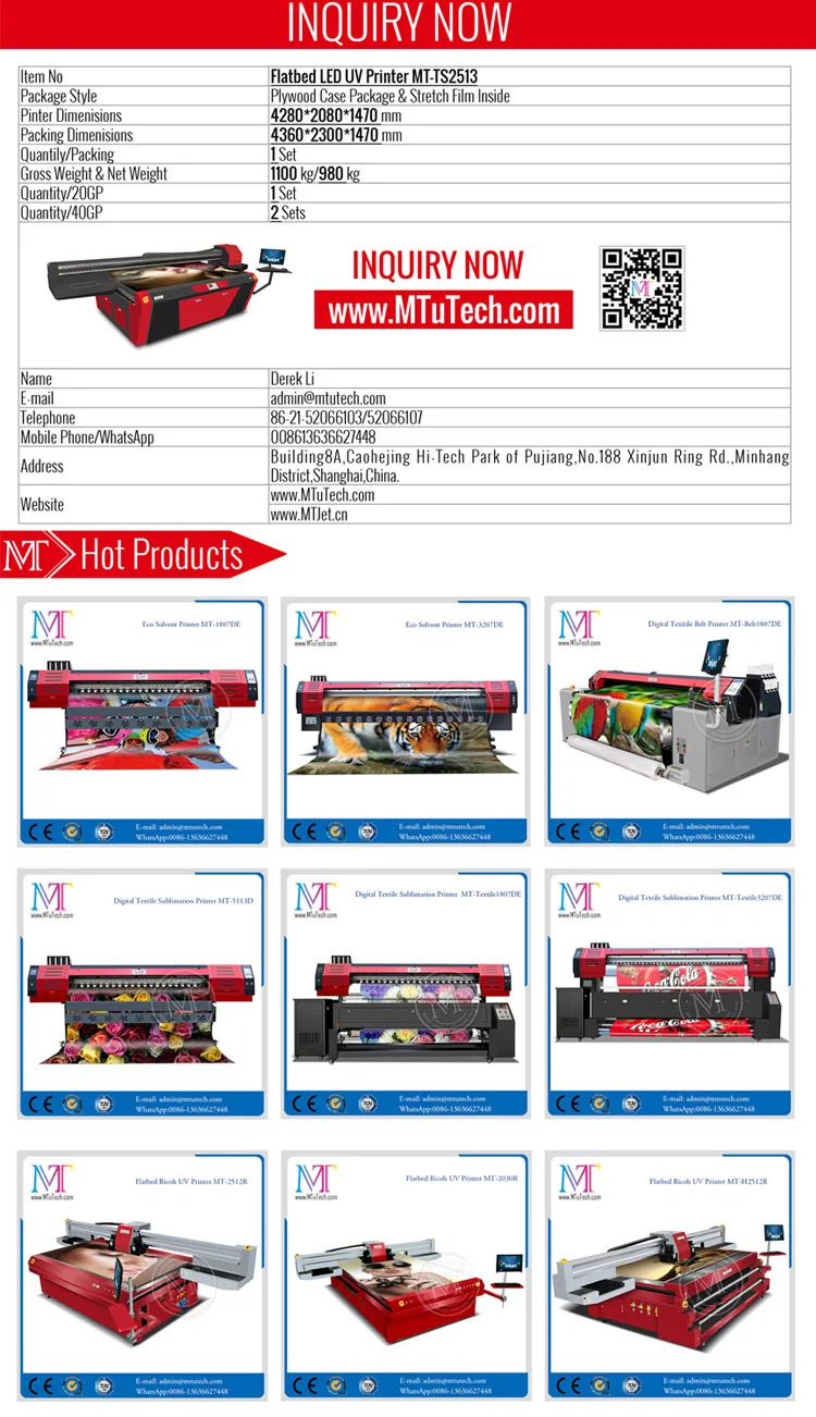 China Factory Price 1440 Dpi Adhesive Vinyl Acrylic Printer