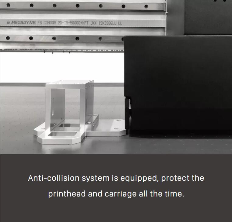 Commercial A1 90*60cm Advanced I3200-U Heads 2400dpi Flatbed UV Printer for Plastic Panel Acrylic Wood Glass Metal Fb -0906