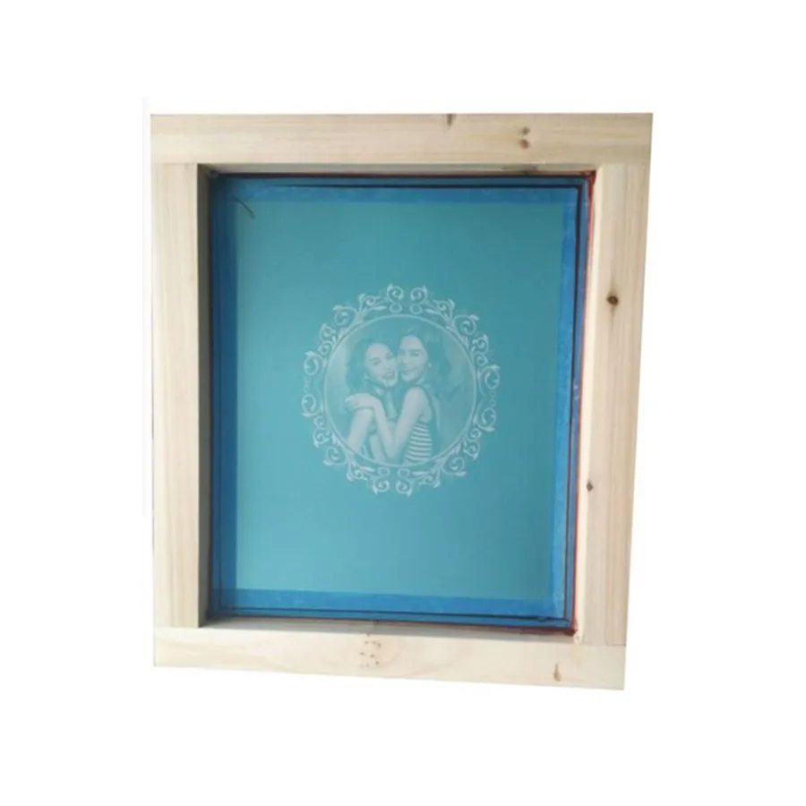Customizable Printing Stencil - Serigrafia Aluminum Screen Printing Frame with Mesh