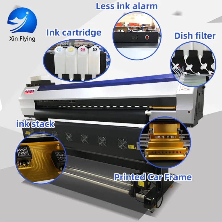 Digital Garment Printer 1.8m Automatic Inkjet Printer Machine Fabric Printer