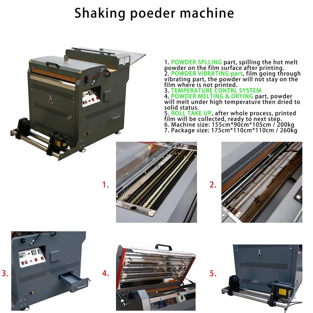Digital T-Shirt Textile Printing Machine with Dual 4720 Print Heads