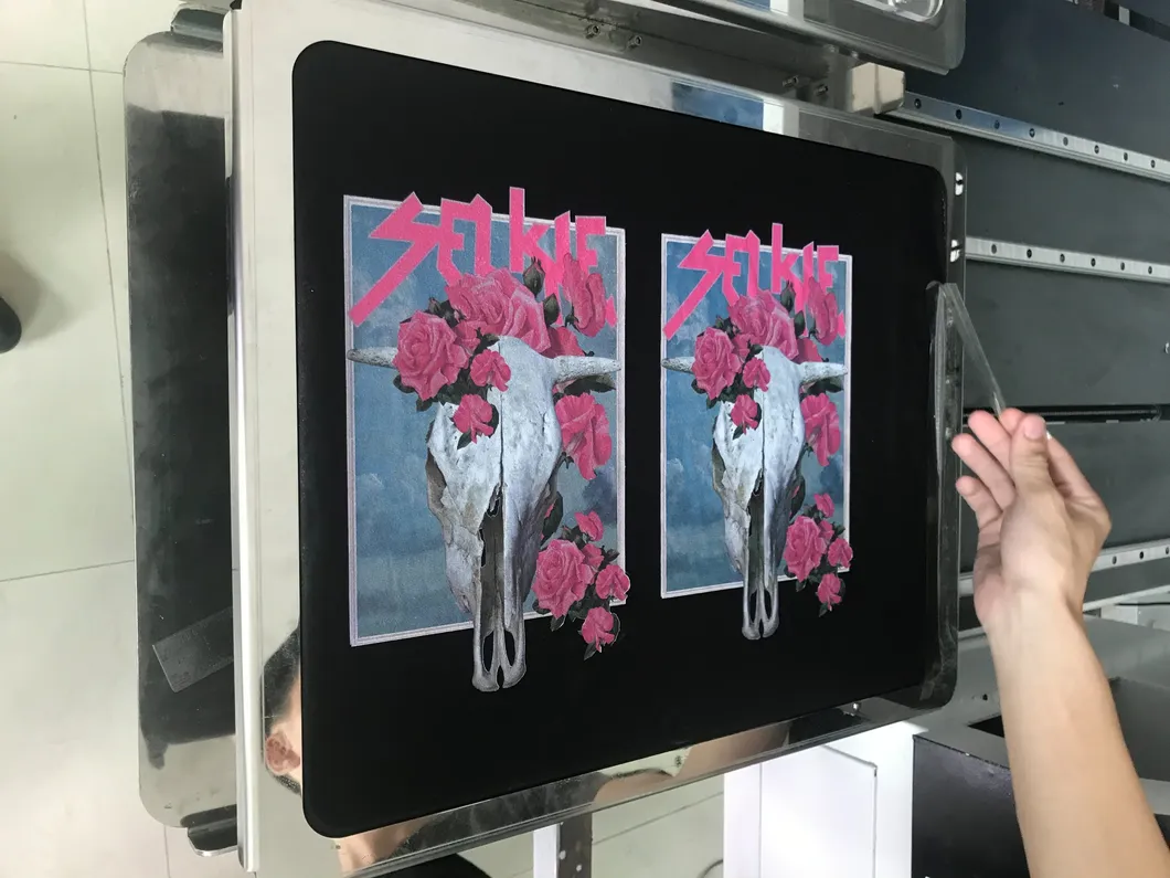 Double Pallets Textile DTG Printing Machine