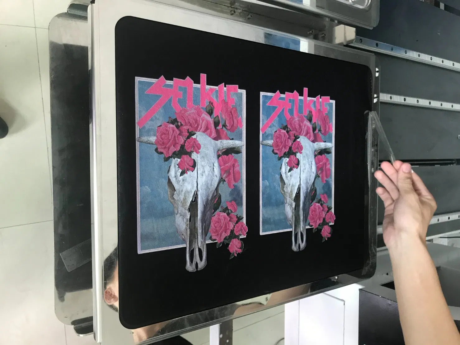 Double Pallets Textile DTG Printing Machine