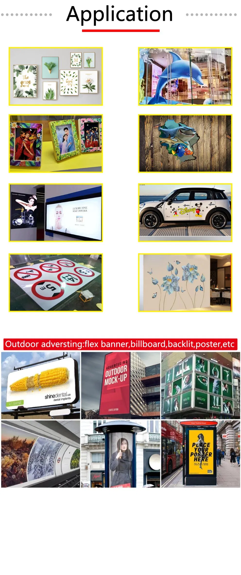 Eco Solvent Printer Large Format Digital 6FT 1.8m Printing Machine