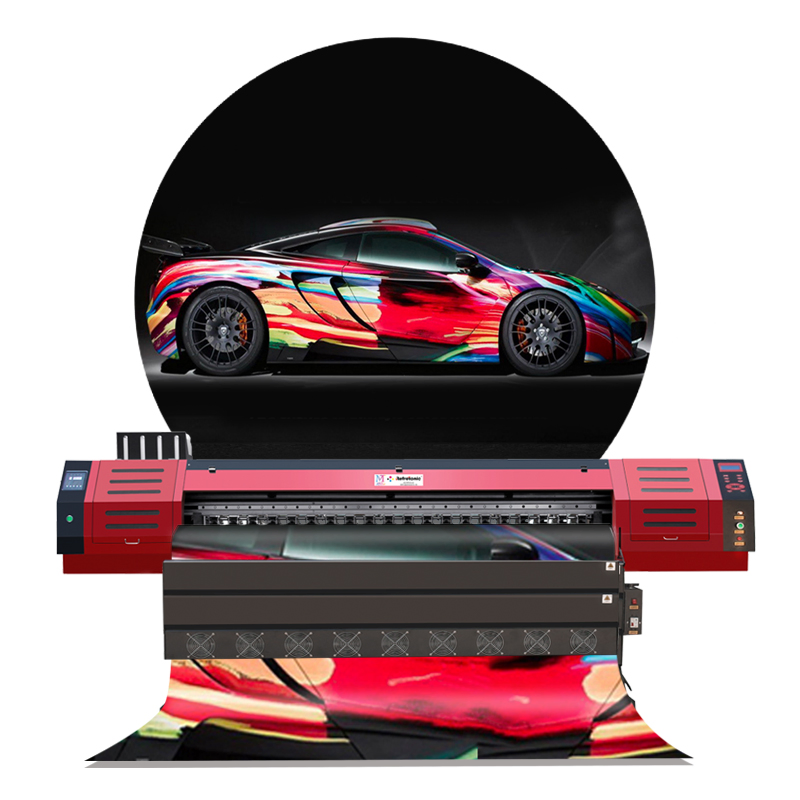 Factory 1440 *1440dpi Roll to 1.6/1.8/3.2 Meters Advertising Banner Printer Mt-1805plus