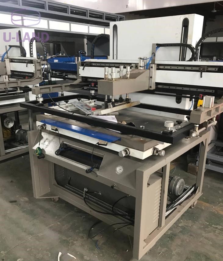 Flat Bed Slik Screen Printing Machine with CE