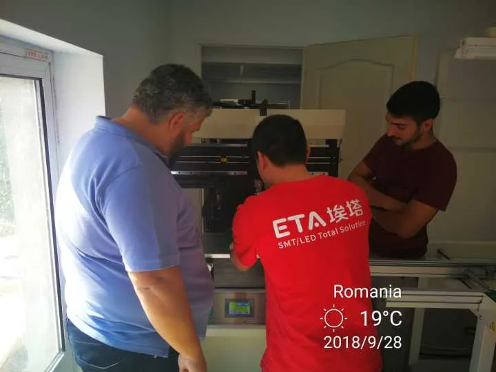 Full Auto SMT Stencil Printer with Factory Price