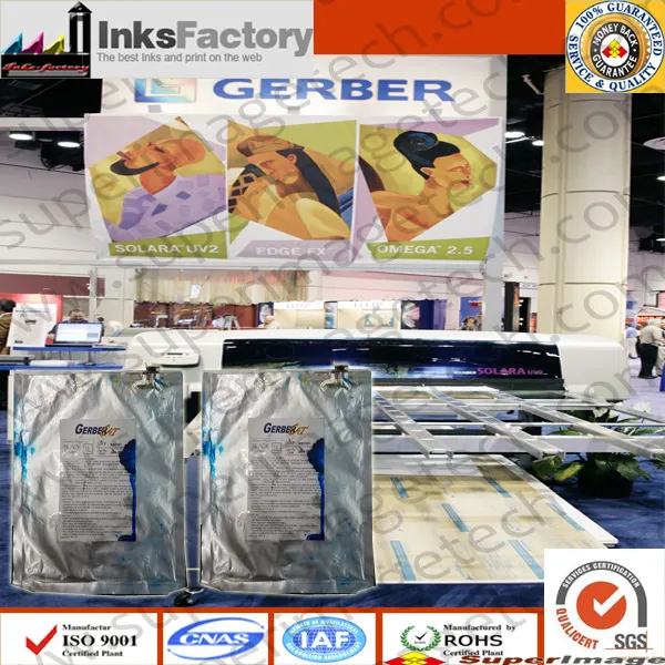 Gerber Cat UV Ink Pouches Gerber Solara Ink Bags
