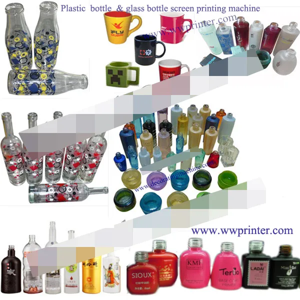 Glass Bottle/Container Screen Printing Machine