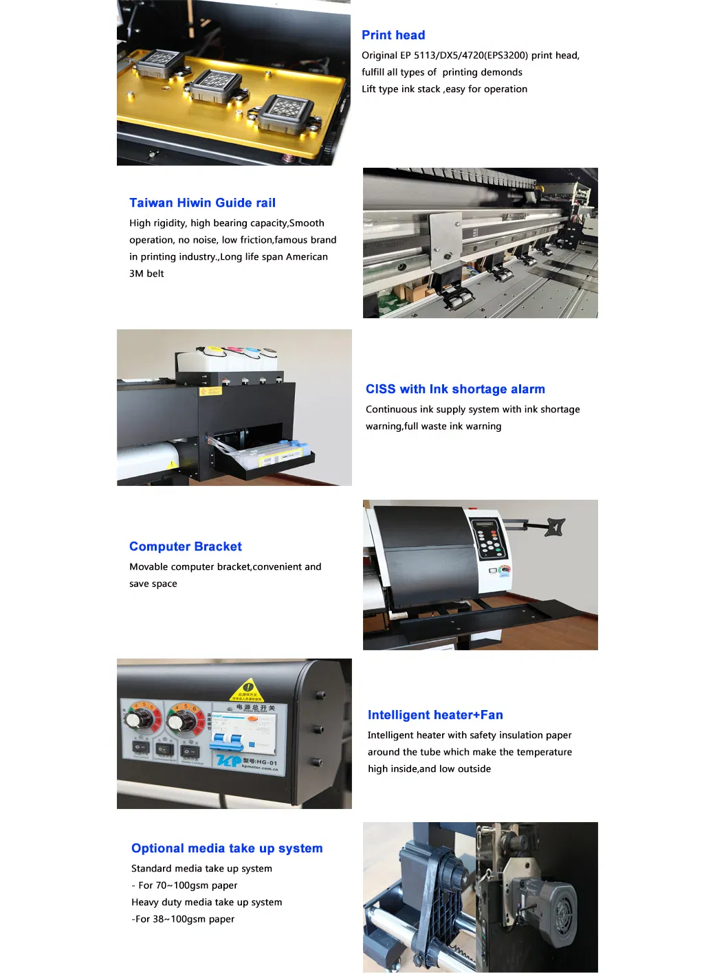 Good Quality Automatic Sublimation Printing Machine with Dx5 Head