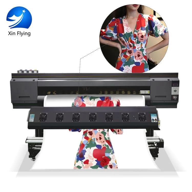 Heat Press Printer Sublimation Roll to Roll Inkjet Digital Printing Machine for Bed Sheet