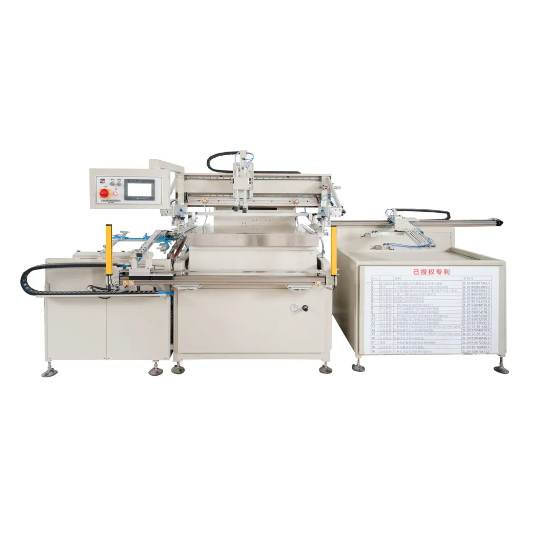 High precision automatic screen printing machine for signs