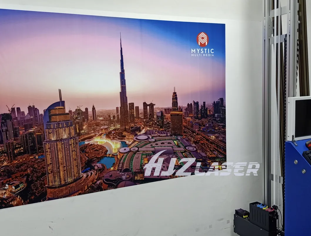 Hjz Outside 3D Mural Decor Vertical Zeescape Direct to Wall Inkjet Printer Machine