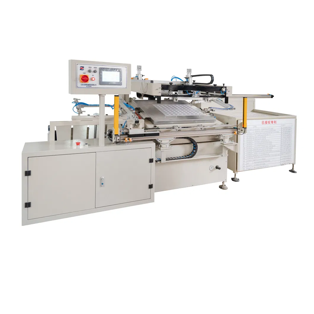 HY-Z57 Touch screen, single sheet screen printing machine