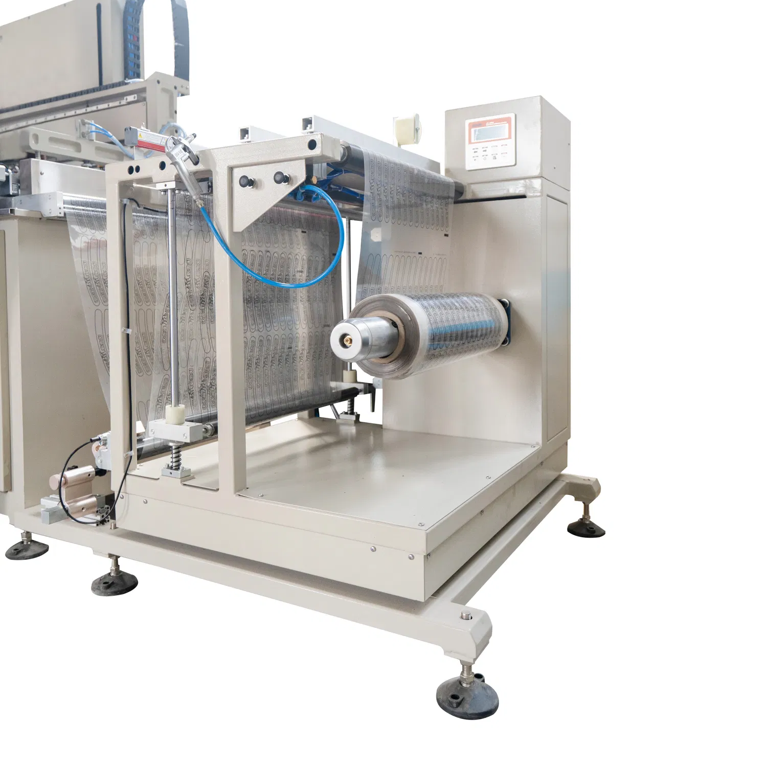 HYB49 Seamless Series Roll to Roll Screen Printing Machine Heat Transfer Paper,Packing Label Packing Silk Screen Printer Machinery