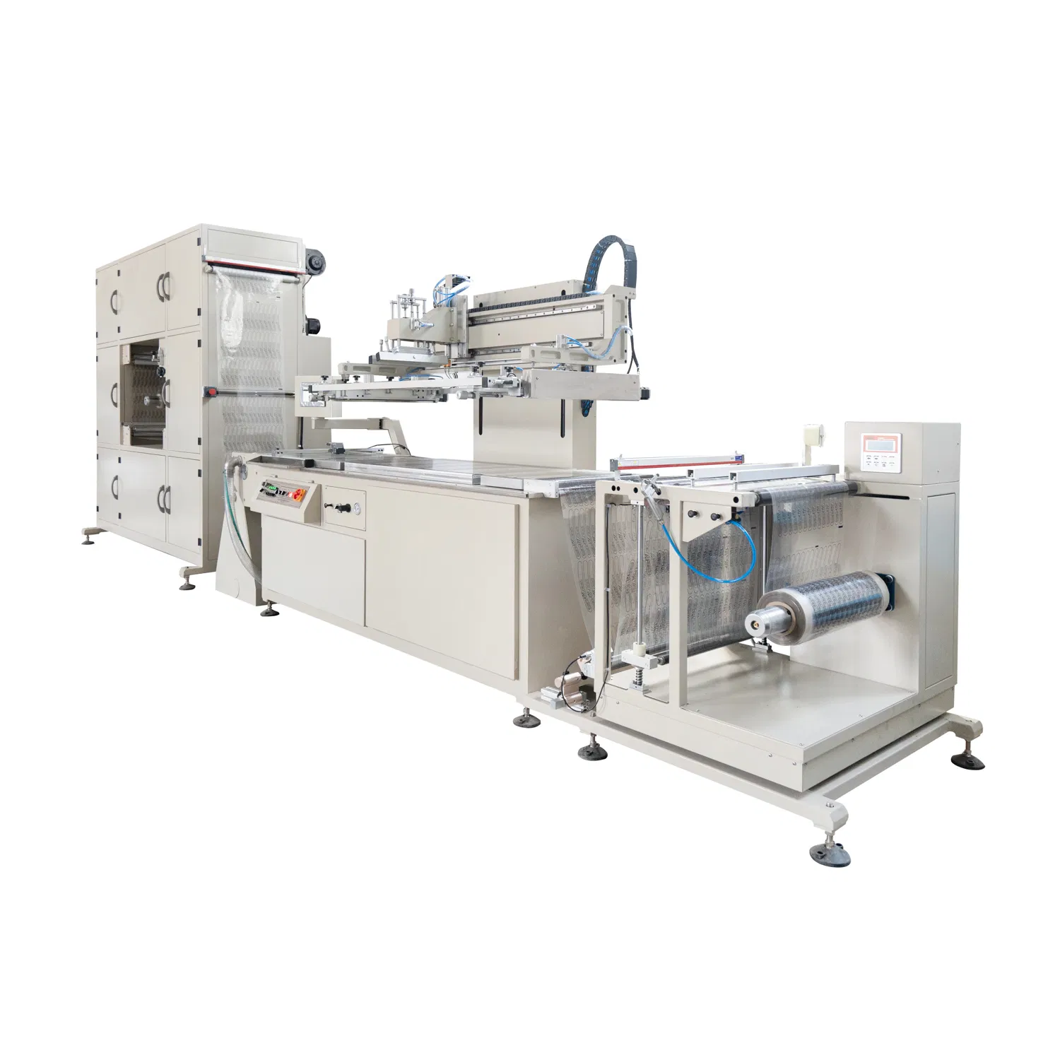 HYB512 HYB Seamless Series Printer Screen Printing Machine for Rubber Tube Ribbon