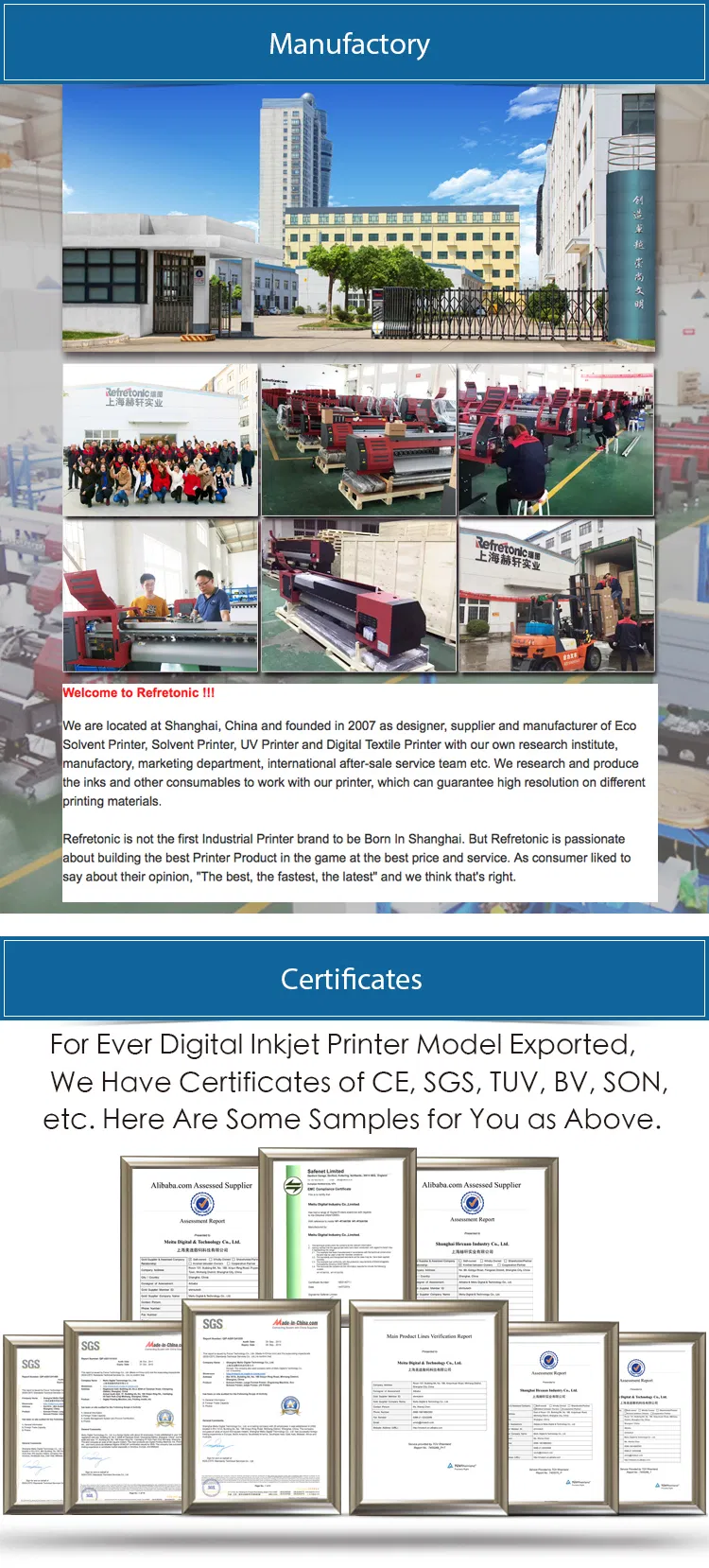 Konica Solvent Inkjet Printer with Konica 1024 14pl Printhead 1440*1440dpi Resolution