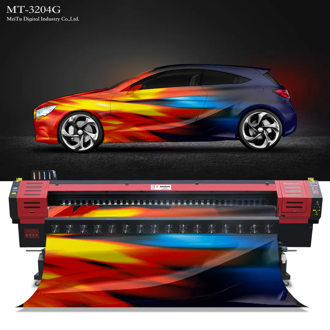 Konica Solvent Inkjet Printer with Konica 1024 14pl Printhead 1440 *1440dpi Resolution