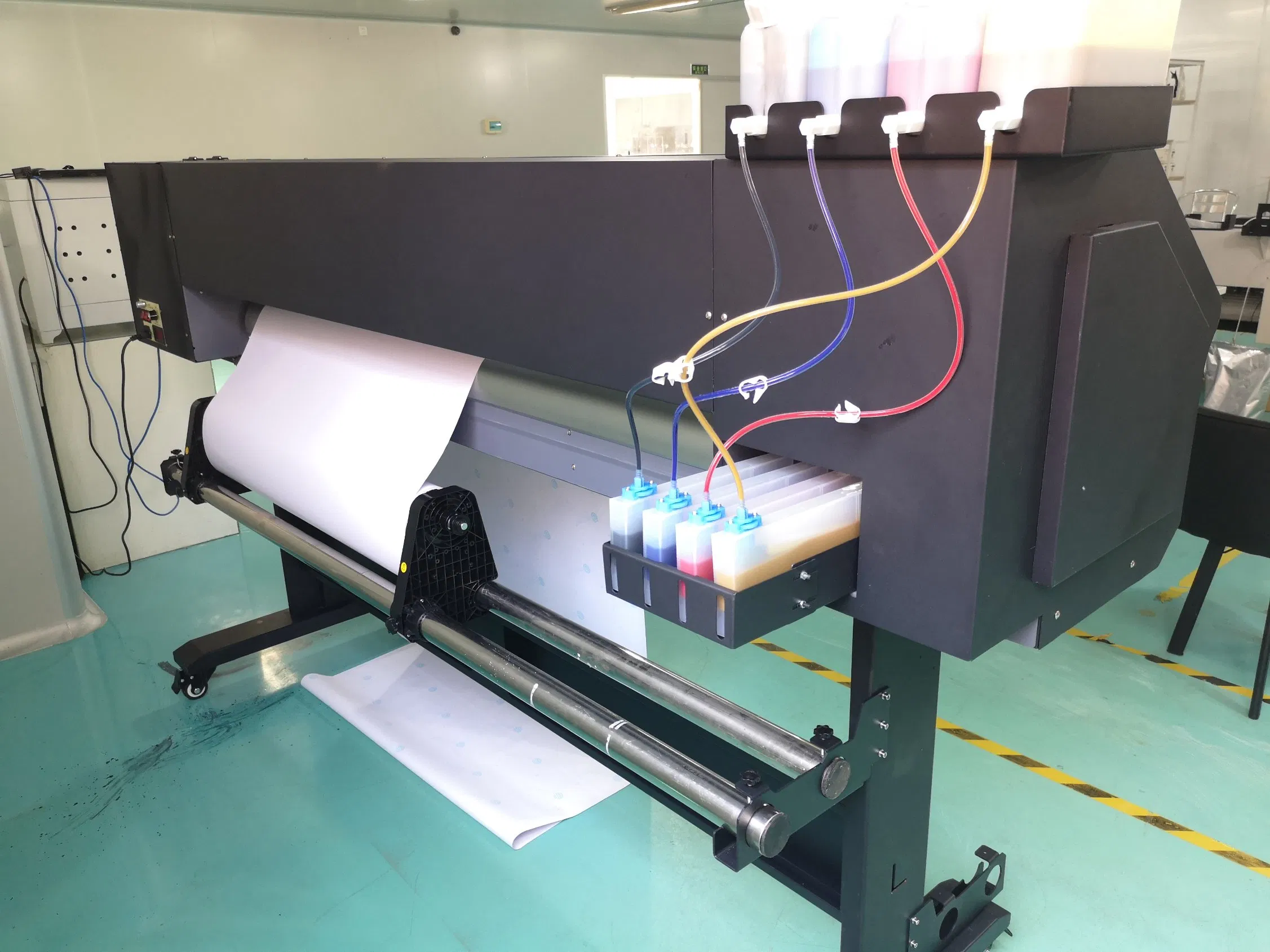 Large Format Digital Dye Eco Solvent Printer with Epson I3200 Printhead