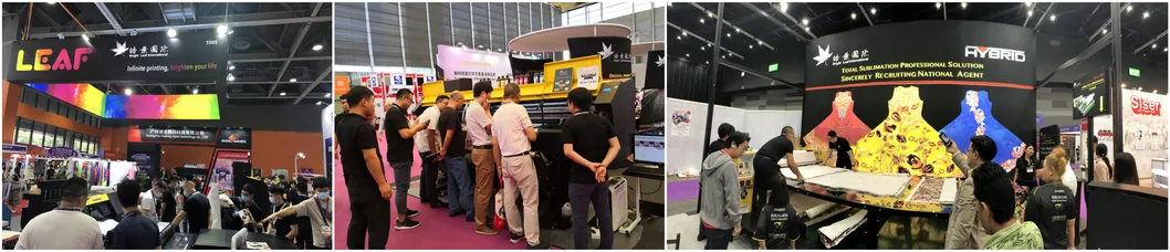 Large Format Roll Size Heat Transfer Paper Sublimation Printer with 3 I3200 Heads