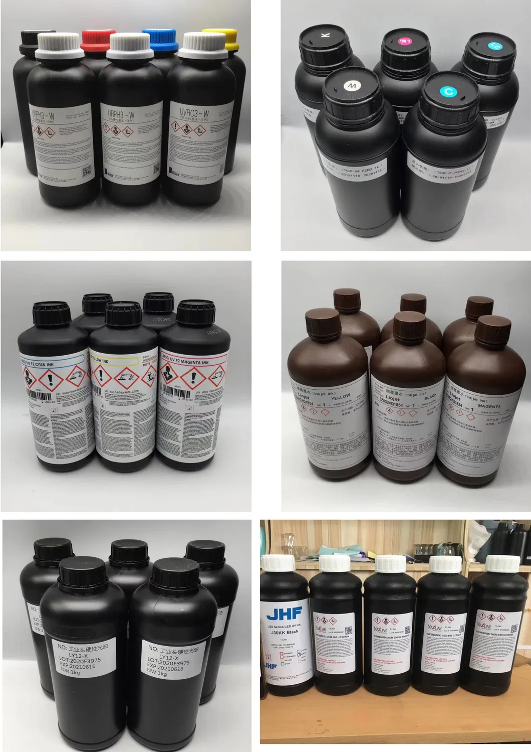 LED UV Curable Ink /Soft Ink for Ricoh Gen4 Gen5 Printhead Printer