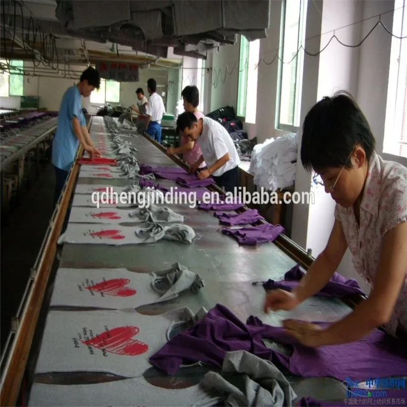 Manual Sloping Screen Printing Table for Clothes