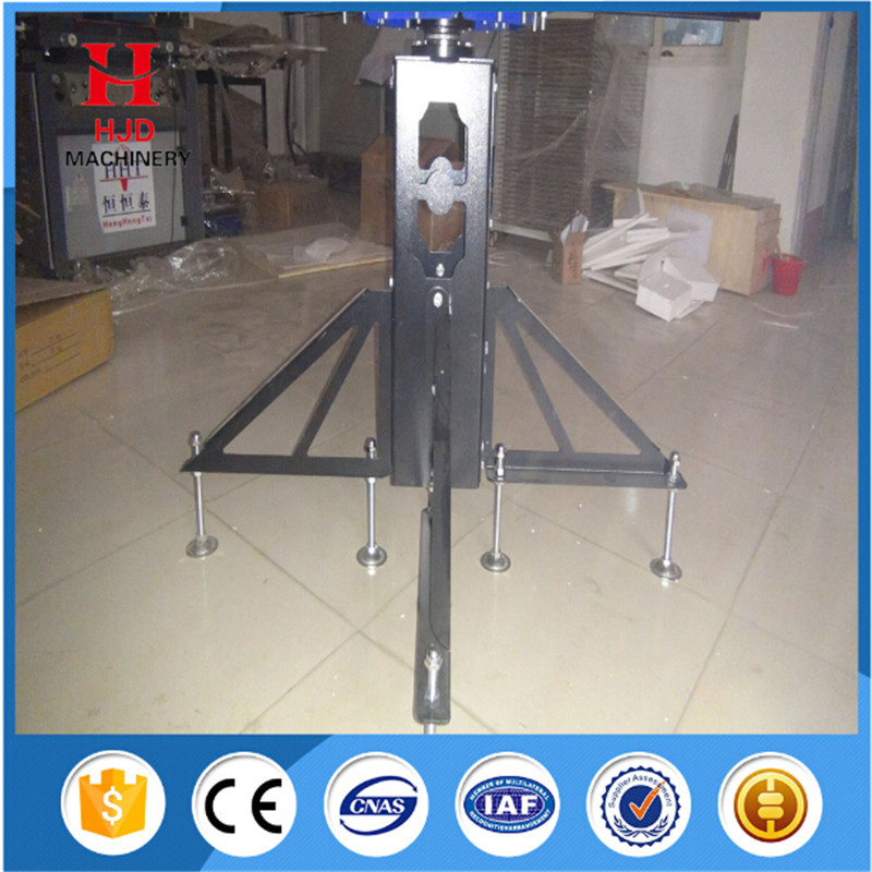 Manual T Shirt Screen Printing Machine for 4 Color 4 Station