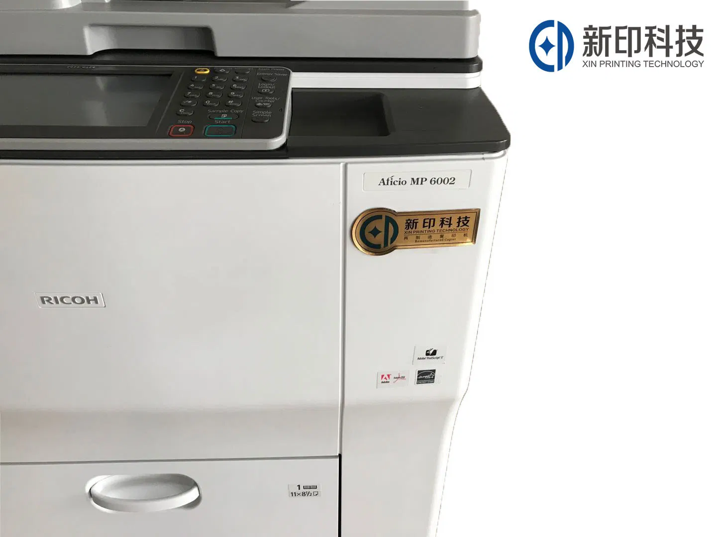MP6002 Copier Machine Mfp Remanufactured Duplex A3 Used Monochrome Copier