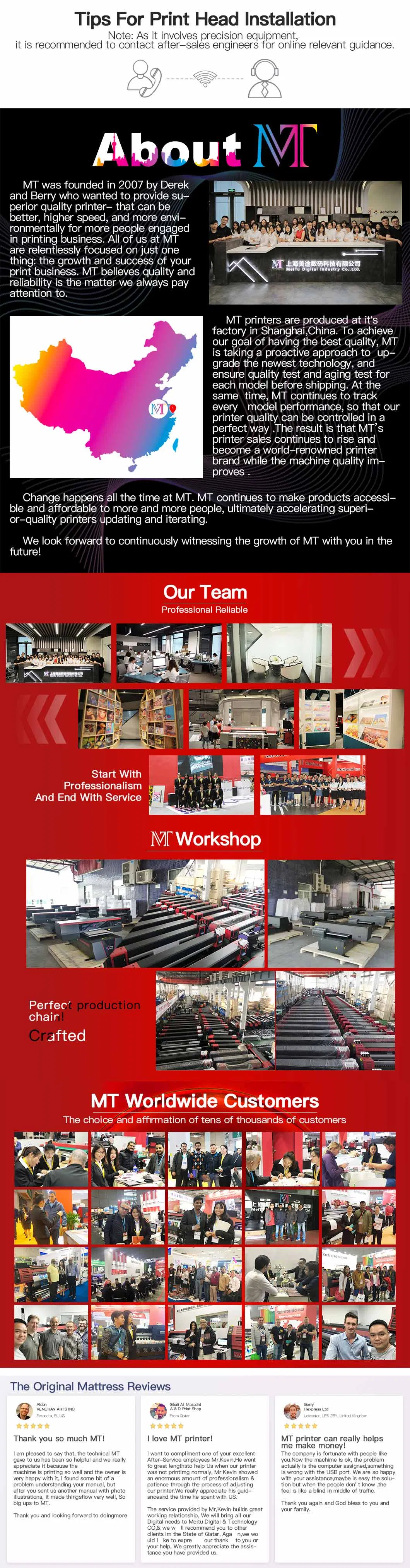 Mt 1600*1100mm Is Suitable for Acrylic Wood Mobile Phone Shell Small UV Flatbed Printer