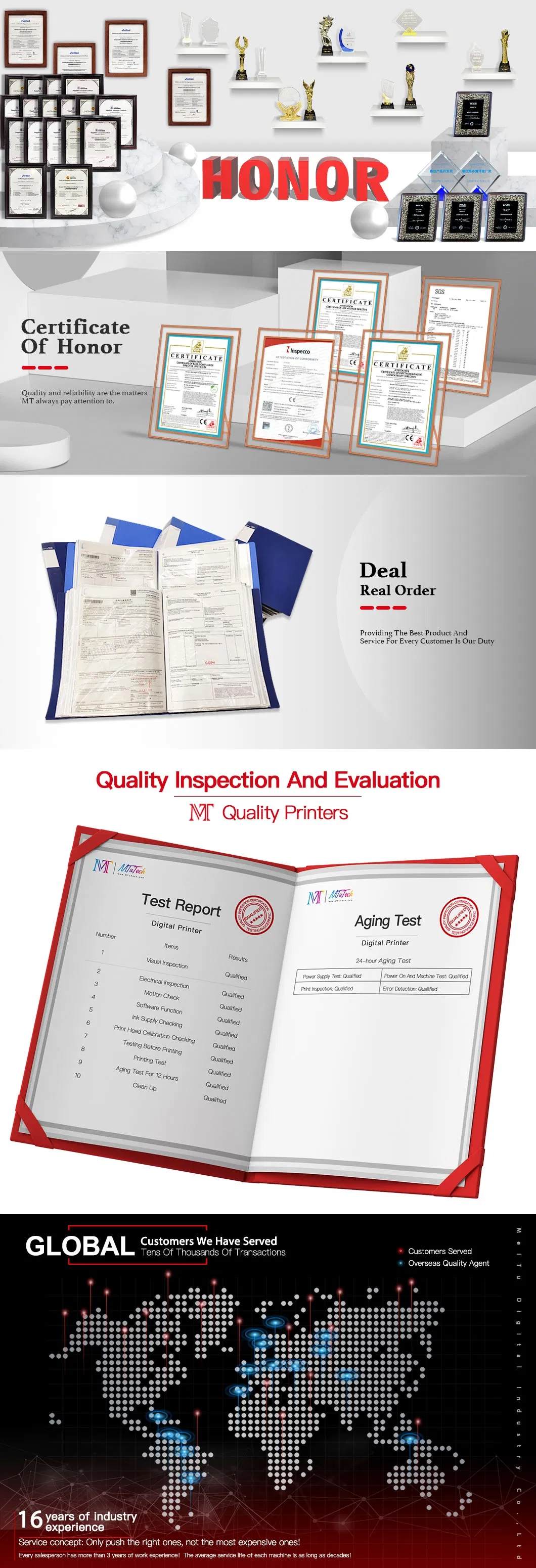 Mt 1600*1100mm Is Suitable for Acrylic Wood Mobile Phone Shell Small UV Flatbed Printer