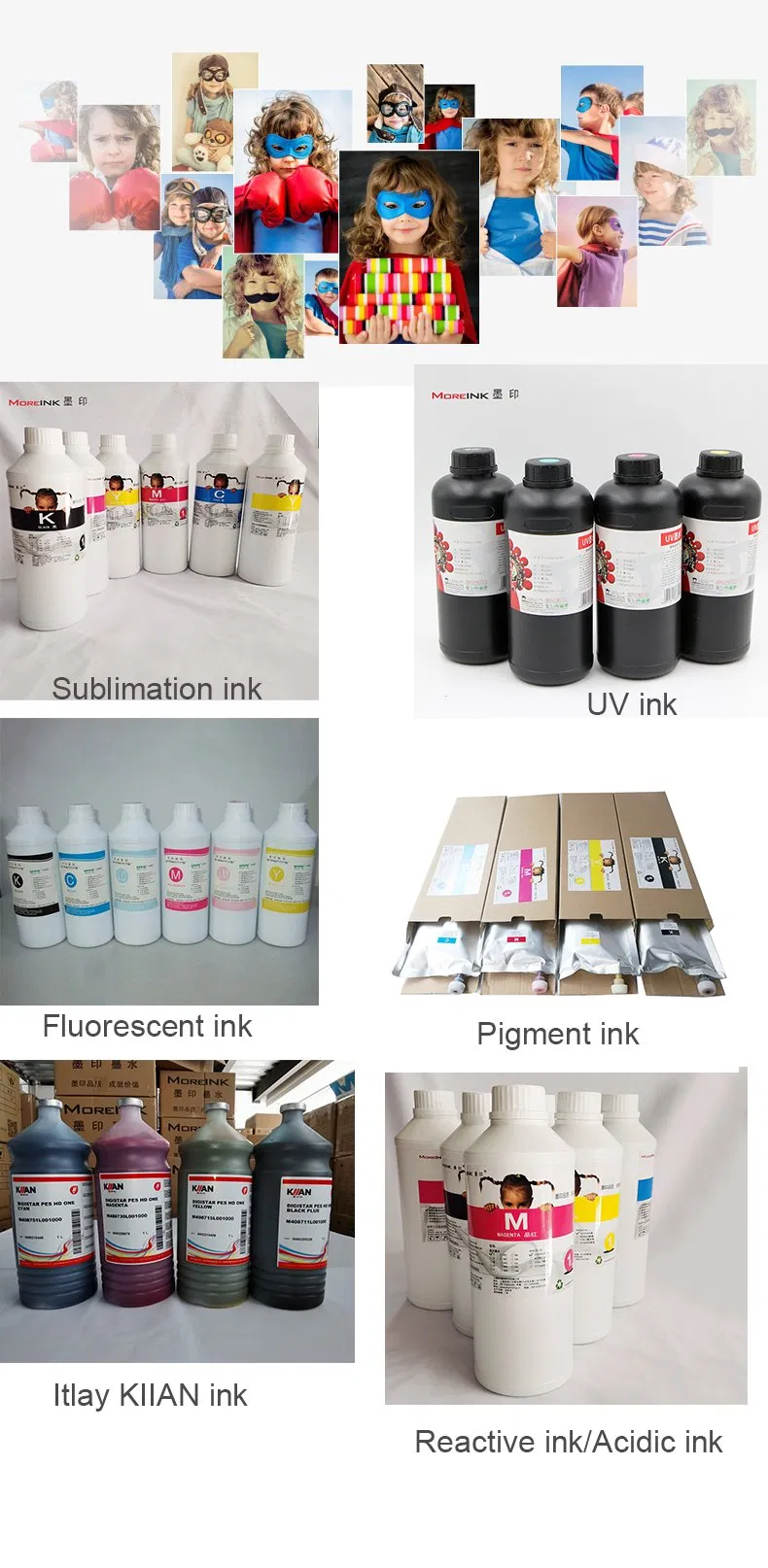 Premium Dye Sublimation Ink for 5113 4720 Dx5 Dx7 Print Heads