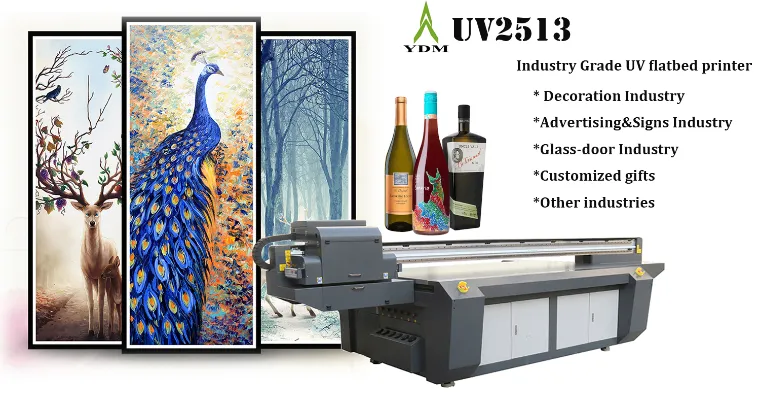 Printing Machine Manufacturer UV Inkjet Digital Industrial Printer 2513