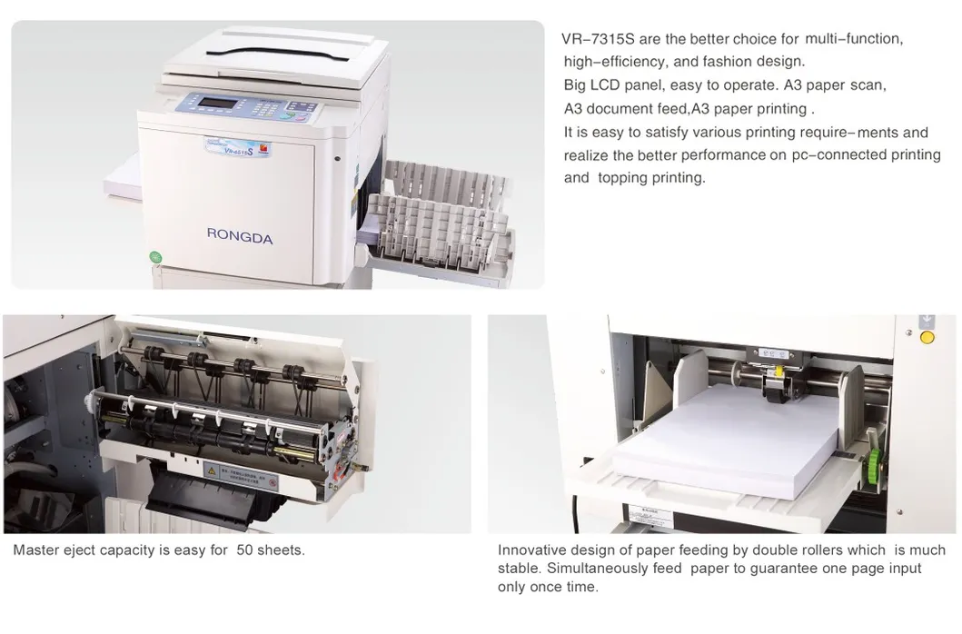 Rongda Vr-7325s Digital Printer S-Series